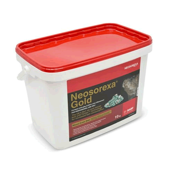 Neosorexa Gold Rat and Mouse Bait 10KG